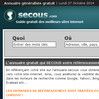 annuaire secous