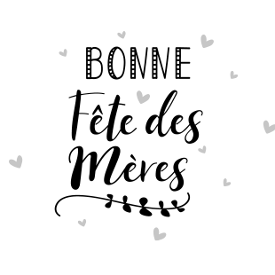 Vitrophanie Fête des Mères : Sticker Coeur Origami pour boutique