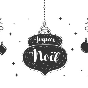 Grande boule Joyeux Nol