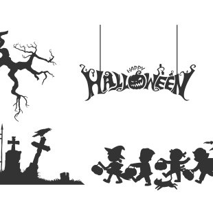  happy halloween enfants