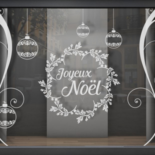 Joyeux nol boules orenements