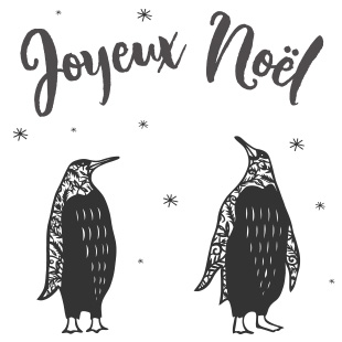  joyeux nol pingouins