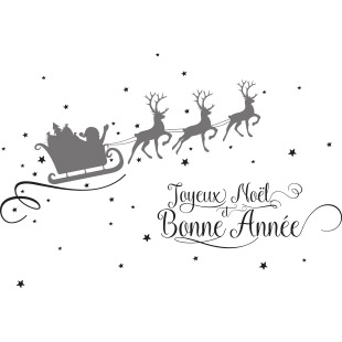 Joyeux Noël Traineau Magique