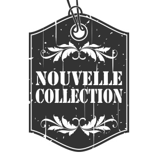 Nouvelle collection tiquette vintage