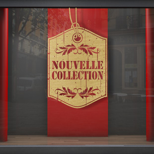 Nouvelle collection tiquette vintage