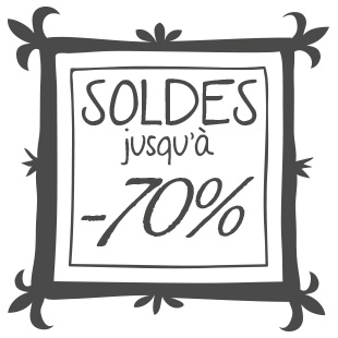 Soldes cadre baroque