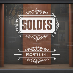 Soldes cadre fer forg