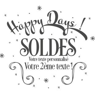 Happy days Soldes