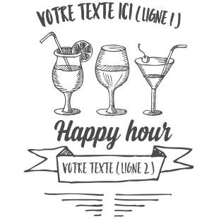 Happy hour 3 verres